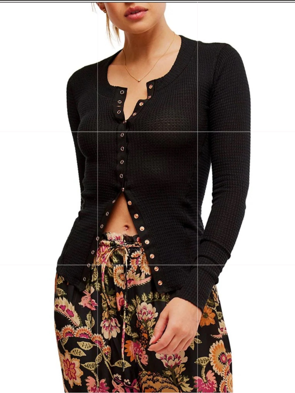 NWT retail $40 size M “#FreePeople,#Intimately. “Going Places Cardi in black”.